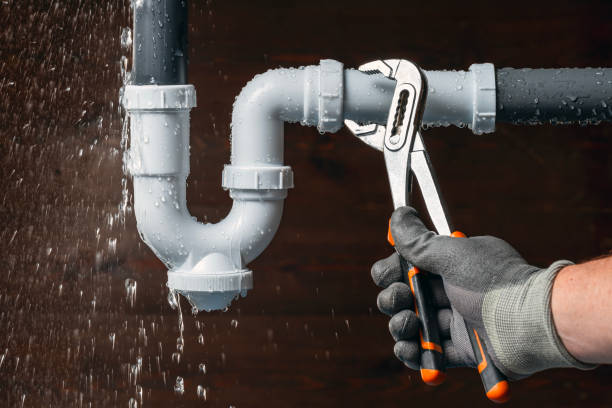 Professional Drain Cleaning technician working in Phoenix, NY